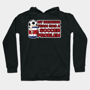 Costa Rica Soccer Drinking Team Hoodie